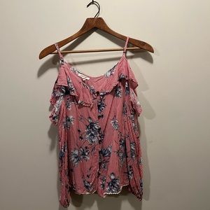 Maurice’s Cold Shoulder Top- Patriotic